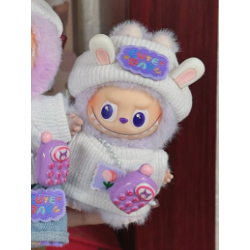 Labubu 3inch bag charm clothes outfits - 1018075